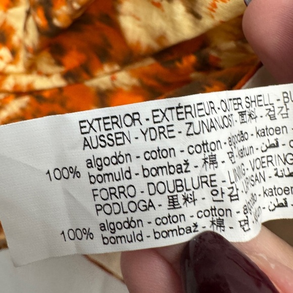 💎 Zara Drape Crop Top Orange - Picture 4 of 11